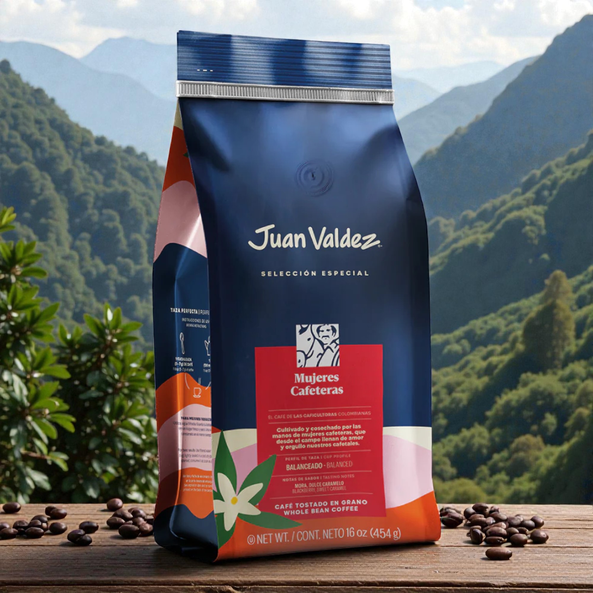 Mujeres Cafeteras Whole Bean Coffee 454g - Image 3