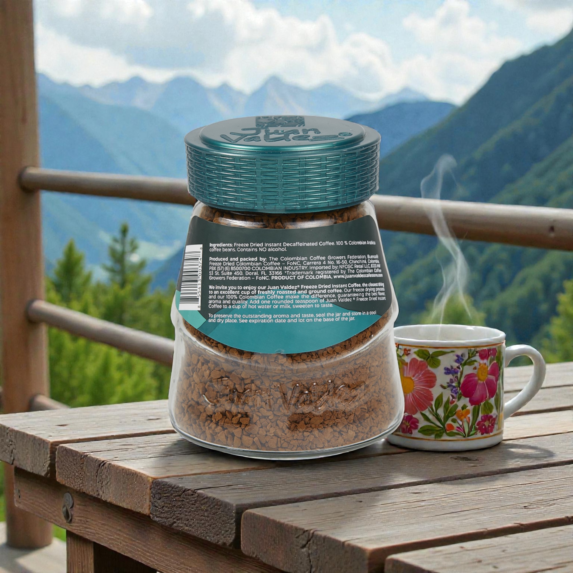 Juan Valdez® Freeze-Dried Coffee - Decaffeinated (95g) - Image 2