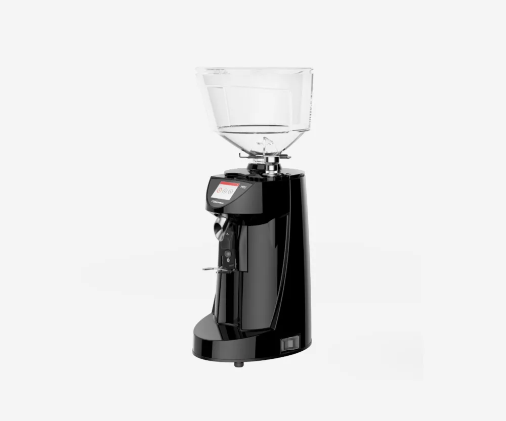 Nuova Simonelli MDJ on-demand coffee grinder in black