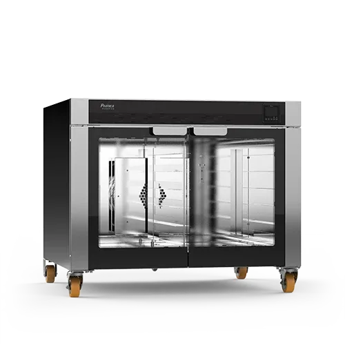 Prática Storefront Proofer 4.6 with glass doors on casters